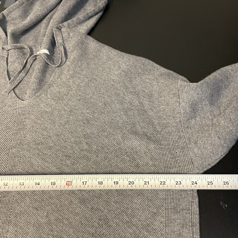 Vila Milano Women's Gray Pullover Sweater Plus Size 2X Stretch Comfort Lounge - Picture 8 of 9